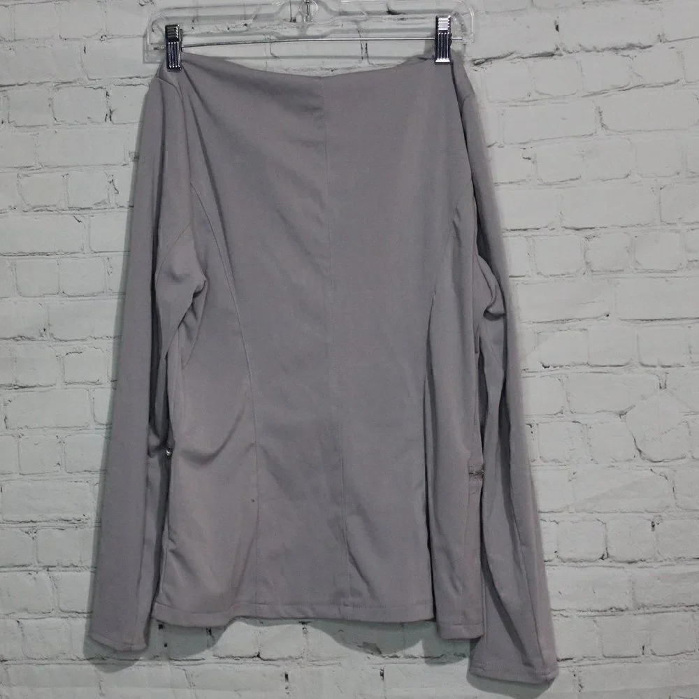 Women's Lightweight Zip Up Utility Jacket Small‎